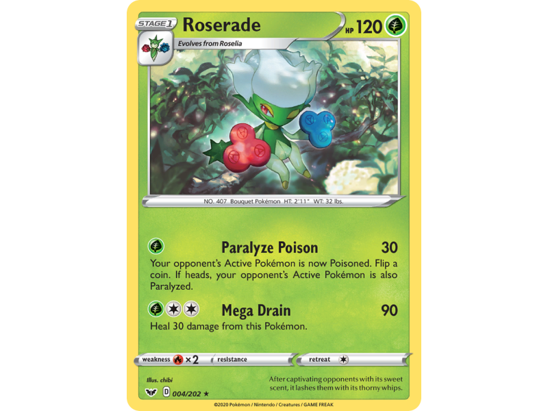 Roserade (Reverse Holo)