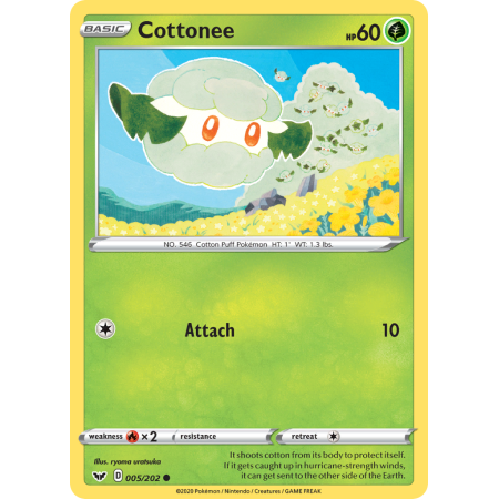 Cottonee (Reverse Holo)