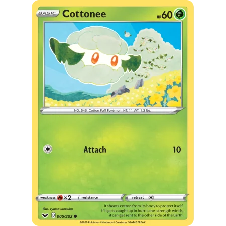 Cottonee (Reverse Holo)