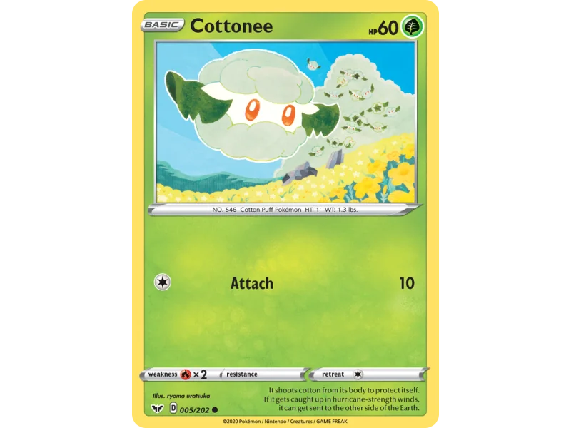 Cottonee (Reverse Holo)