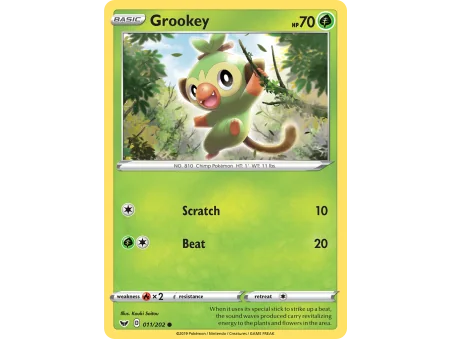 Grookey (Reverse Holo)