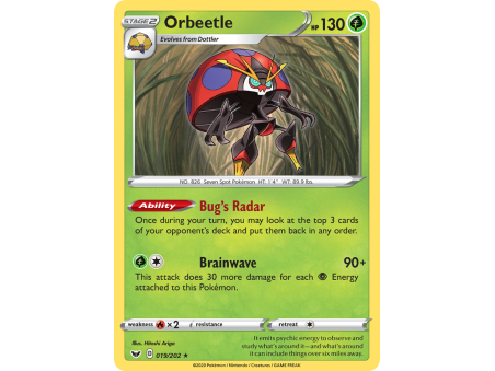 Orbeetle (Reverse Holo)