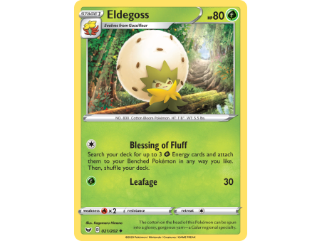 Eldegoss (Reverse Holo)