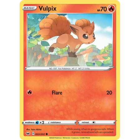 Vulpix (Reverse Holo)