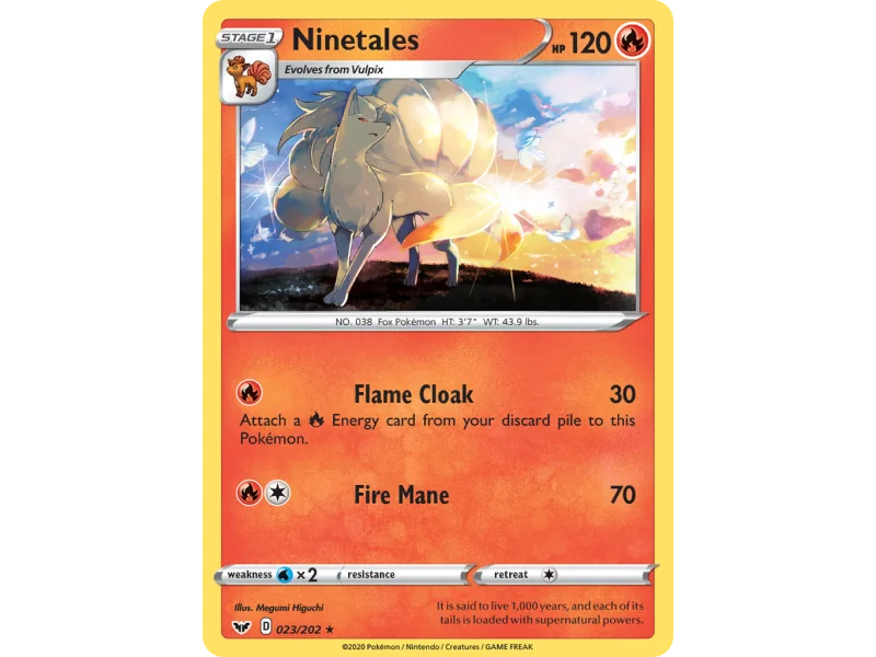 Ninetales (Reverse Holo)
