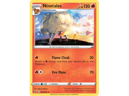 Ninetales (Reverse Holo)