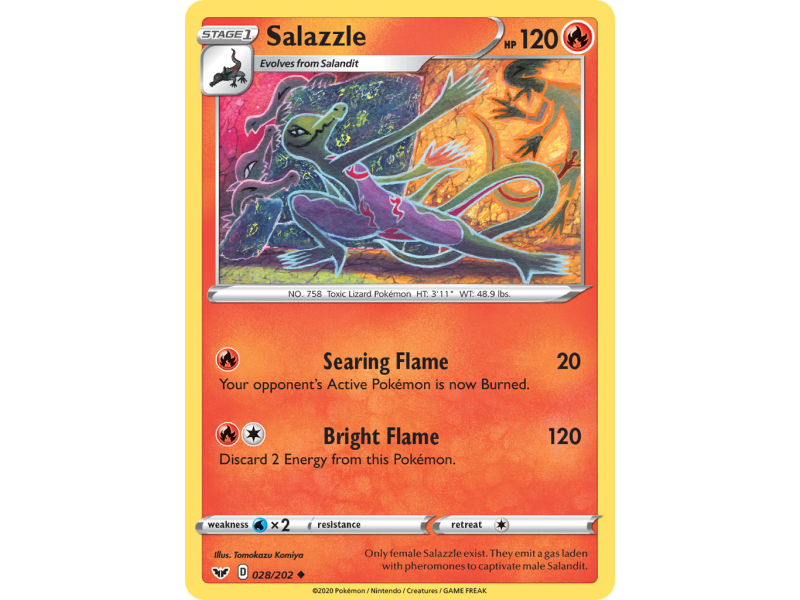 Salazzle (Reverse Holo)