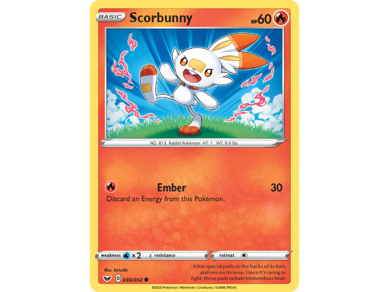 Scorbunny (Reverse Holo)