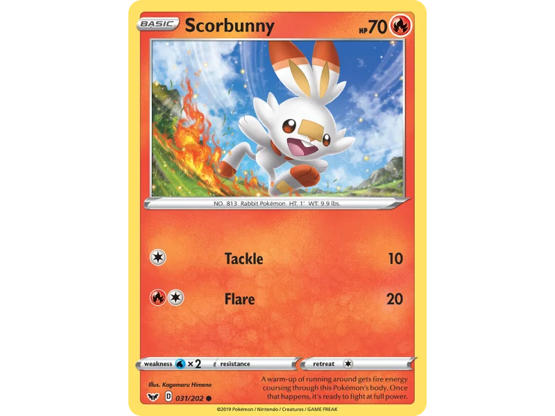 Scorbunny (Reverse Holo)