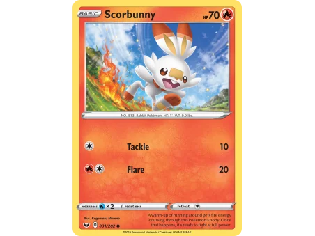 Scorbunny (Reverse Holo)