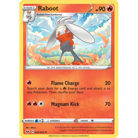 Raboot (Reverse Holo)