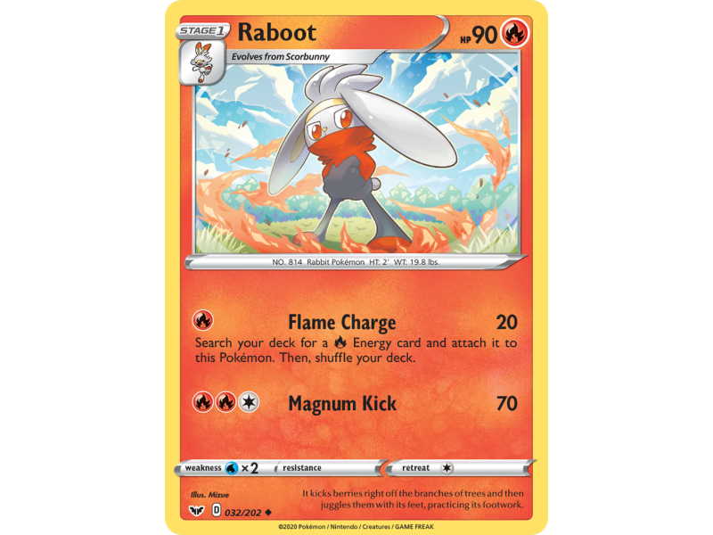 Raboot (Reverse Holo)