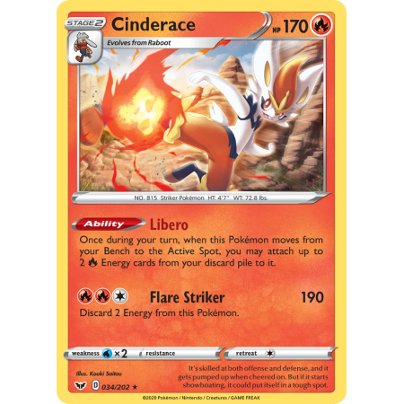 Cinderace (Holo)