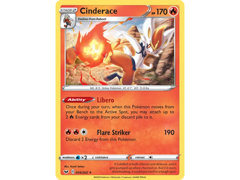 Cinderace (Holo)