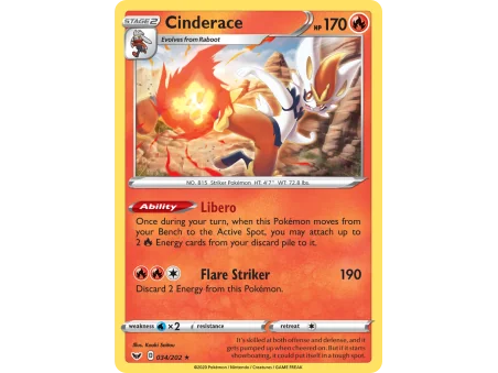Cinderace (Holo)