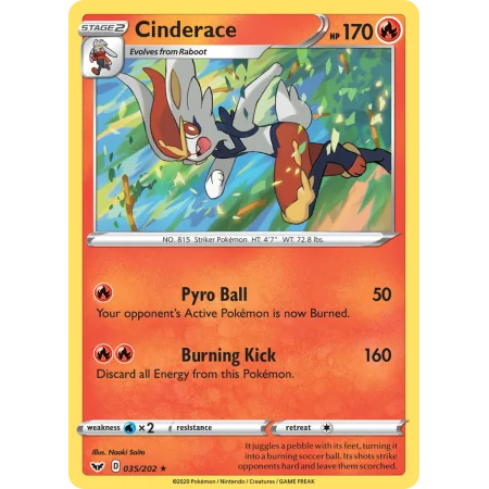 Cinderace (Holo)