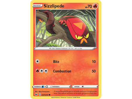 Sizzlipede (Reverse Holo)