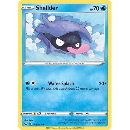 Shellder (Reverse Holo)