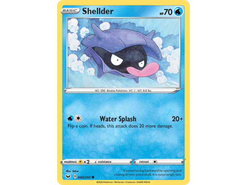 Shellder (Reverse Holo)