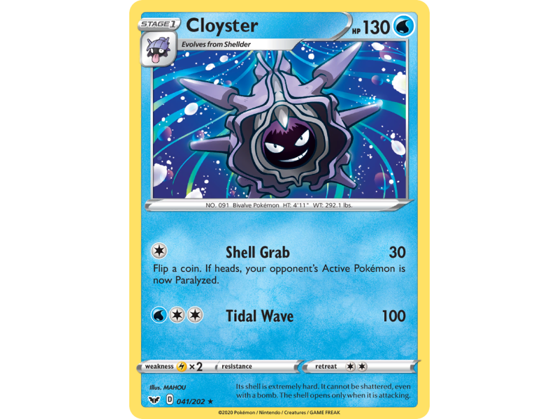 Cloyster (Reverse Holo)