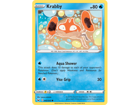 Krabby (Reverse Holo)