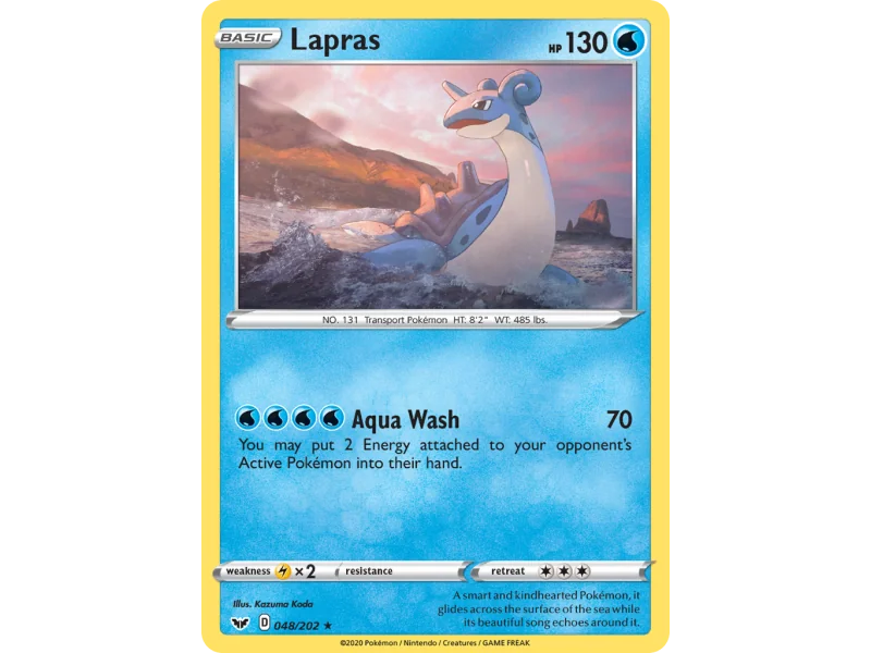 Lapras (Reverse Holo)