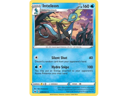 Inteleon (Reverse Holo)