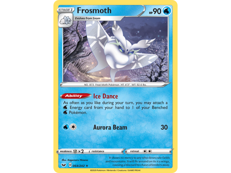 Frosmoth (Reverse Holo)