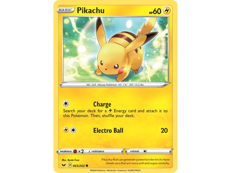 Pikachu (Reverse Holo)