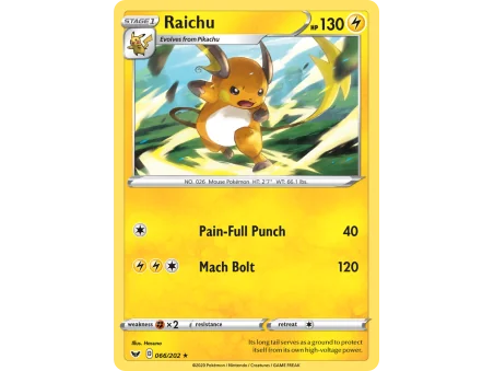 Raichu (Reverse Holo)