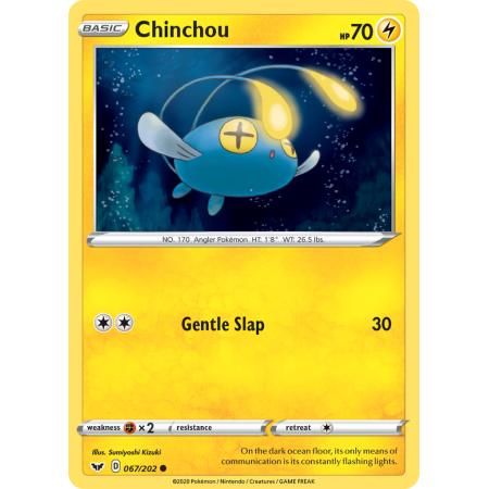 Chinchou (Reverse Holo)