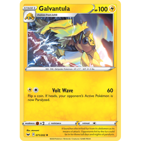 Galvantula (Reverse Holo)
