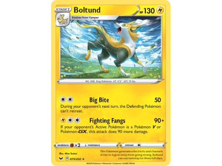 Boltund (Reverse Holo)