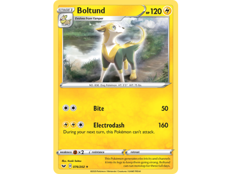 Boltund (Reverse Holo)