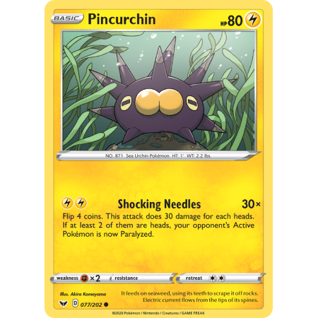 Pincurchin (Reverse Holo)