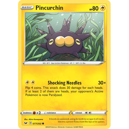 Pincurchin (Reverse Holo)