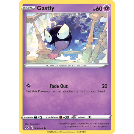Gastly (Reverse Holo)