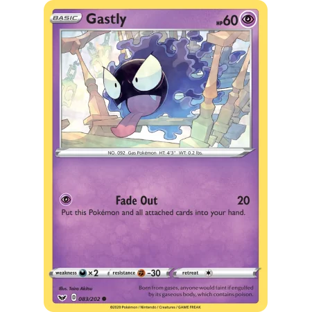 Gastly (Reverse Holo)