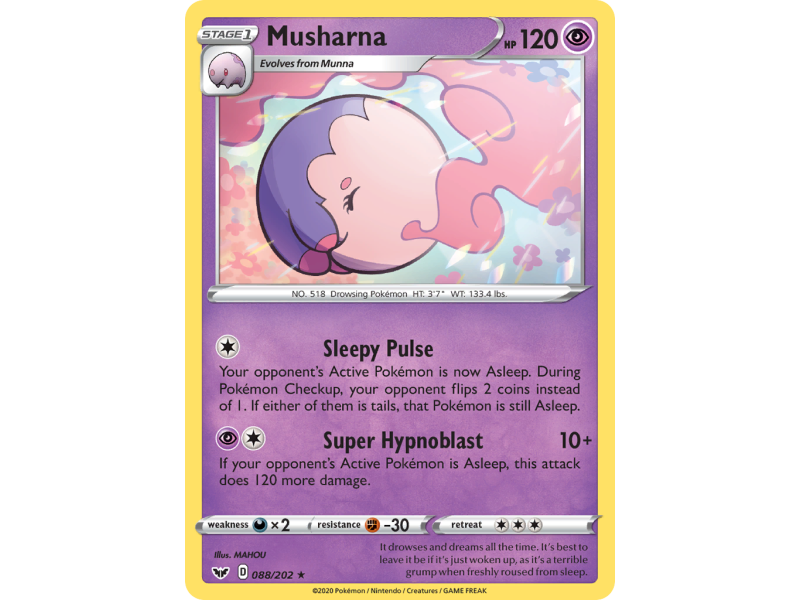 Musharna (Reverse Holo)