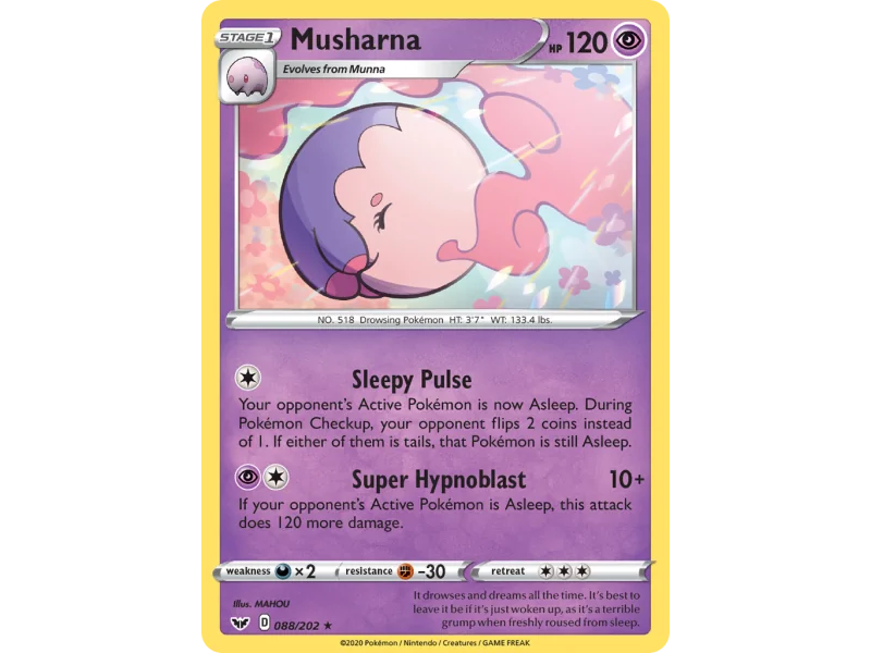 Musharna (Reverse Holo)
