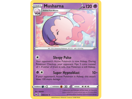 Musharna (Reverse Holo)