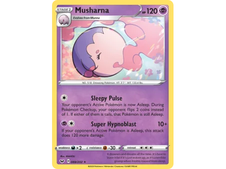 Musharna (Reverse Holo)