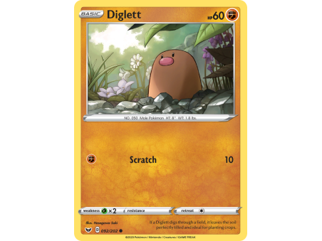 Diglett (Reverse Holo)
