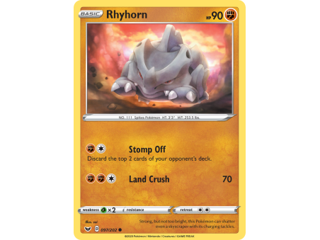 Rhyhorn (Reverse Holo)