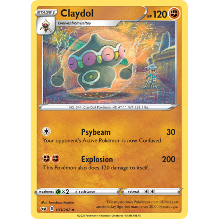 Claydol (Reverse Holo)