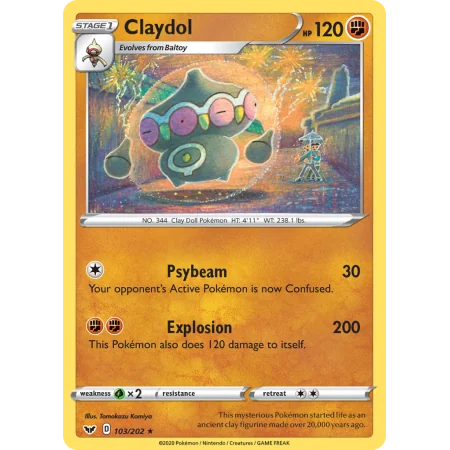 Claydol (Reverse Holo)