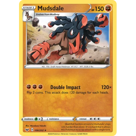 Mudsdale (Reverse Holo)