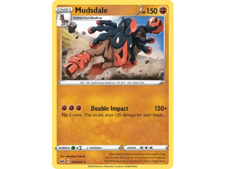 Mudsdale (Reverse Holo)
