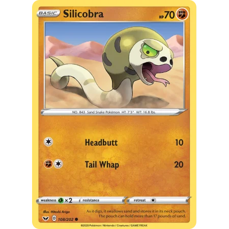Silicobra (Reverse Holo)