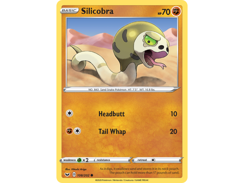 Silicobra (Reverse Holo)